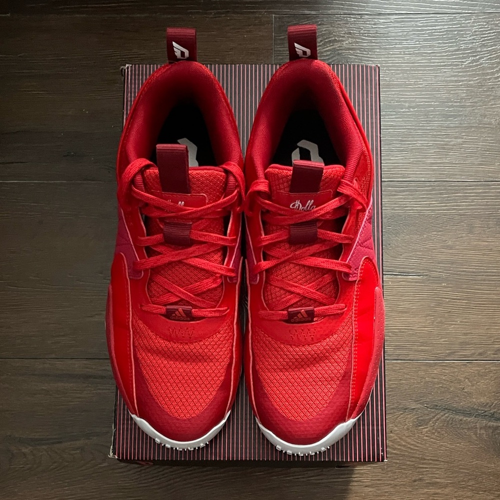 adidas Men's Red Athletic Shoes
